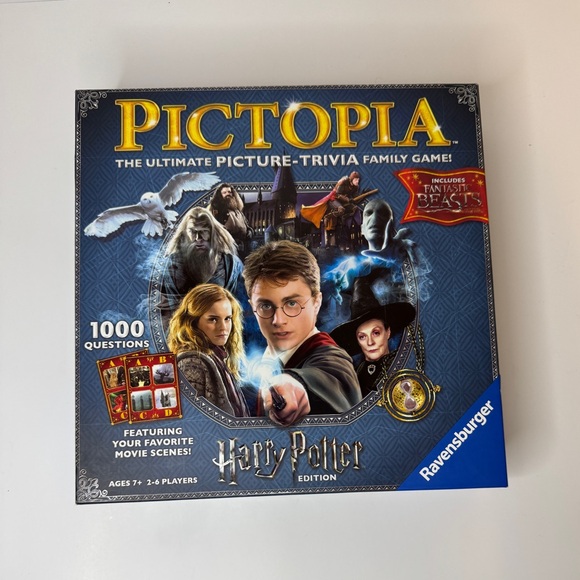 Ravensburger Pictopia Harry Potter Trivia Game - Picture 1 of 8